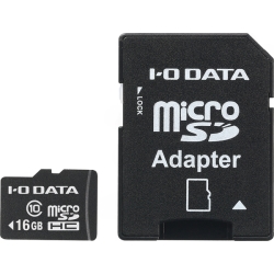 Class 10Ή microSDHC[J[h(SD[J[hϊA_v^[t) 16GB EX-MSDC10/16G