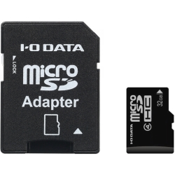 Class 4Ή microSDHC[J[h(SD[J[hϊA_v^[t) 32GB EX-MSDC4/32G
