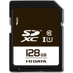 UHS スピードクラス1対応 SDXCメモリーカード 128GB EX-SDU1/128G
