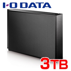 【箱汚れ】USB3.0/2.0対応 外付ハードディスク 3TB ブラック EX-HD3CZ