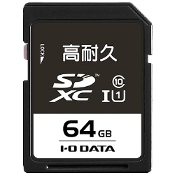 UHS-I UHS スピードクラス1対応 高耐久SDXCメモリーカード 64GB SD-IMA64G