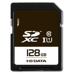 UHS-I UHS スピードクラス1対応 SDXCメモリーカード 128GB SDU1-128GR