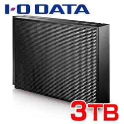 IOデータ USB対応 外付ハードディスク 3TB HDCZ-UTL3K/E