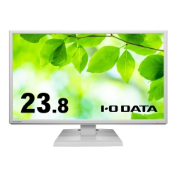 液晶ディスプレイ 23.8型/1920×1080/HDMI、アナログRGB/ホワイト/スピーカー:あり/「5年保証」広視野角ADSパネル LCD-AH241EDW-A