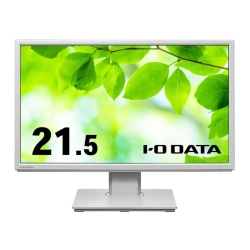 液晶ディスプレイ 21.5型/1920×1080/アナログRGB、HDMI、DisplayPort/ホワイト/スピーカー:あり/5年保証 LCD-DF221EDW-F
