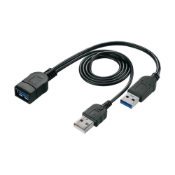 USB電源補助ケーブル UPAC-UT07M