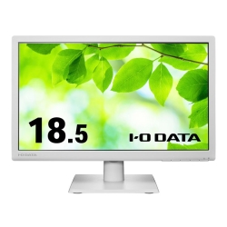 ワイド液晶ディスプレイ 18.5型/1366×768/アナログRGB、HDMI/ホワイト/スピーカー:あり/5年保証 LCD-AH191EDW
