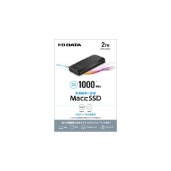 アイ・オー・データ機器 USB3.2 Gen2対応 ポータブルSSD 2TB SSPA-USC2K