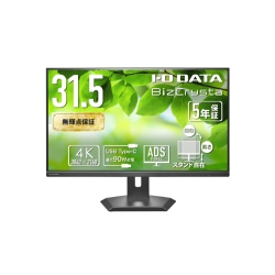 ChtfBXvC 31.5^/3840×2160/HDMI×1ADisplayPort×1AUSB Type-C×1/ubN/Xs[J[F/4KAׂłȂ߂炩ȉf!/5Nۏ90WdUSB-CLAN