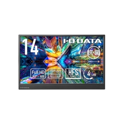 ���o�C���f�B�X�v���C 14�^/1920×1080/USB Type-C(DisplayPort Alt Mode)/�z���C�g�V���o�[/�X�s�[�J�[�F�Ȃ�/���^���y�ʂ�14�^���o�C���f�B�X�v���C/�R�ۃ��f��