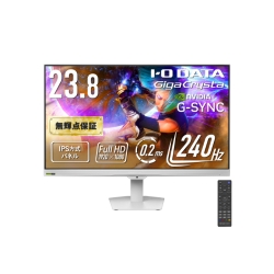 �Q�[�~���O�t���f�B�X�v���C 23.8�^/1920×1080/HDMI�ADisplayPort/�z���C�g/�X�s�[�J�[�F����/240Hz�Ή��Q�[�~���O���j�^�[�I/�u5�N�ۏ؁v�u���P�_�ۏ؁v