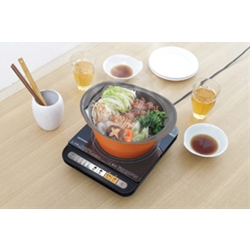 キッチン家電 IRIS IHK-T34-B BLACK IHクッキングヒーター ブラック IHK-T34-B [1口 /100V] IRIS OHYAMA