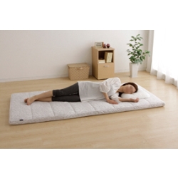 アイリスオーヤマ エアリー敷き布団 シングル グレー ASF-S