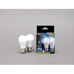 LED電球 E17 広配光 40形相当 昼白色 2個セット LDA4N-G-E17-4T62P