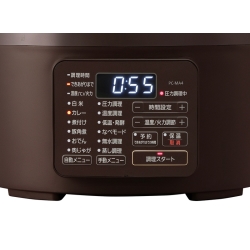 アイリスオーヤマ 電気圧力鍋 PC-MA4-T カカオブラウン 楽天市場】電気圧力鍋4.0l pc-ma4-t カカオブラウンの通販