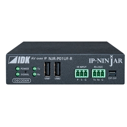 アイ・ディ・ケイ 4K@60対応 HDMIデコーダー 光ファイバーモデル NJR-P01UF-R