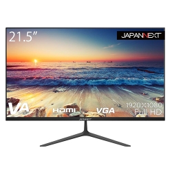 JAPANNEXT 液晶ディスプレイ 21.5型/1920×1080/HDMI、VGA/ブラック