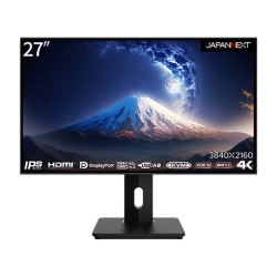 JAPANNEXT 液晶ディスプレイ/27型/3840×2160/HDMI×1、DP×1、USB TypeC