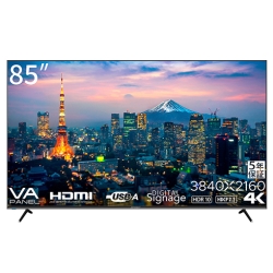 tfBXvC 85^/3840×2160/HDMI×3AUSB×1/ubN/Xs[J[:L/5Nۏ JN-HDR85V4K-H5