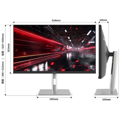 JAPANNEXT ゲーミング液晶ディスプレイ 27型/3840×2160/HDMI×2、DP×2