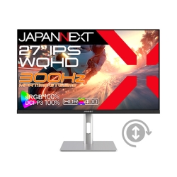 ゲーミング液晶ディスプレイ 27型/2560×1440/HDMI×2、DP×2/ブラック/スピーカー有/2年保証