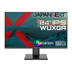 液晶ディスプレイ 24型/1920×1200/HDMI×1、DP×1、USB-C×1/ブラック/スピーカー有/2年保証