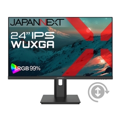 液晶ディスプレイ 24型/1920×1200/HDMI×1、DP×1/ブラック/スピーカー有/2年保証
