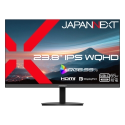 �t���f�B�X�v���C 23.8�^/2560×1440/HDMI×1�ADP×1�AUSB-C×1/�u���b�N/�X�s�[�J�[�L/2�N�ۏ�