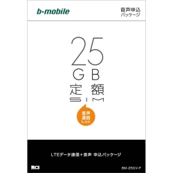 b-mobile SIM 25GBz f[^+t \pbP[W BM-25GV-P