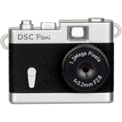 [クラシックカメラ風デザインの超小型トイデジタルカメラ] DSC Pieni ブラック DSC-PIENI BK