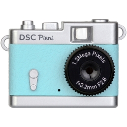 [クラシックカメラ風デザインの超小型トイデジタルカメラ] DSC Pieni スカイブルー DSC-PIENI SB