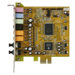 サウンドカード/PCI-Express x1/7.1ch CMI8768-8CHPCIe