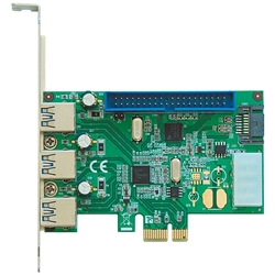 InnostorА IS611&RenesasА uPD720201 SATA+ATA+USB3.0 C^[tF[X{[h(PCI-Express x1ڑ) SATA+ATA+USB3.0-PCIE