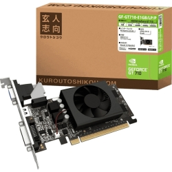 NVIDIA GeForce GT710 OtBbN{[h 1GB Low profileΉ 1Xbgt@f GF-GT710-E1GB/LP/P