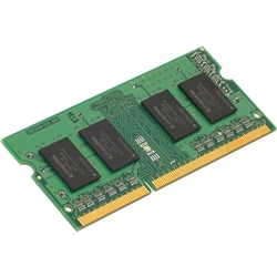 2GB DDR3 1600MHz Non-ECC CL11 1.5V Unbuffered SODIMM 204-pin PC3-12800 KVR16S11S6/2
