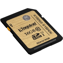 16GB SDHCJ[h Class10 UHS-1 Ultimate R:90MB/b W:45MB/b SDA10/16GB