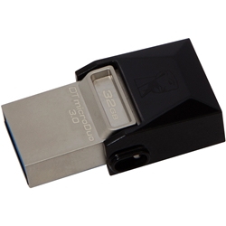 32GB DataTraveler microDuo 3.0 USB3.0 + microUSB (Android/OTG) DTDUO3/32GB