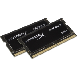16GBx2 DDR4 2666MHz HyperX Impact OC Non-ECC CL15 1.2V Unbuffered SODIMM PC4-21300 HX426S15IB2K2/32