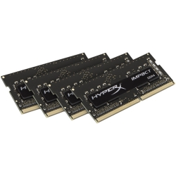 8GBx4 DDR4 2400MHz HyperX Impact OC Non-ECC CL15 1.2V Unbuffered SODIMM PC4-19200 HX424S15IB2K4/32
