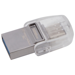 128GB DataTraveler microDuo 3C USB3.0/3.1 + Type-CΉ flash drive DTDUO3C/128GB