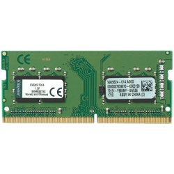 4GB DDR4 2400MHz Non-ECC CL17 1.2V 1Rx16 Unbuffered SODIMM PC4-19200 KVR24S17S6/4