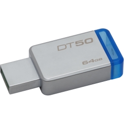 64GB USB3.0[ DataTraveler 50 Metal Blue DT50/64GB