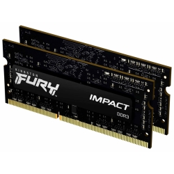 8GB DDR3L 1866MHz CL11 SODIMM (Kit of 2) 1.35V FURY Impact KF318LS11IBK2/8