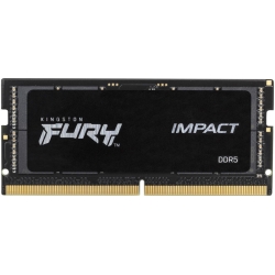 キングストン 32GB DDR5 4800MHz CL38 SODIMM (Kit of 2) FURY Impact KF548S38IBK2-32