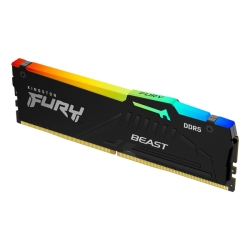キングストン 8GB DDR5 5200MT/s CL40 DIMM FURY Beast RGB KF552C40BBA-8