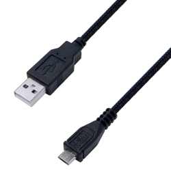 USB[dP[u 1.2m 2.1A micro STRONG BK AJ-468