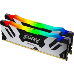 32GB DDR5 7200MT/s CL38 DIMM (kit of 2) FURY Renegade Black RGB XMP KF572C38RSAK2-32