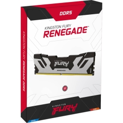 キングストン 16GB DDR5 7200MT/s CL38 DIMM FURY Renegade Silver/Black XMP KF572C38RS-16