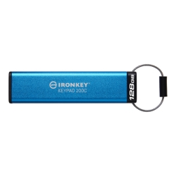 128GB USB Type-C IronKey Keypad 200C FIPS 140-3 Lvl 3 AES-256 IKKP200C/128GB