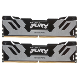 96GB DDR5 6400MT/s CL32 DIMM (Kit of 2) FURY Renegade Silver XMP KF564C32RSK2-96
